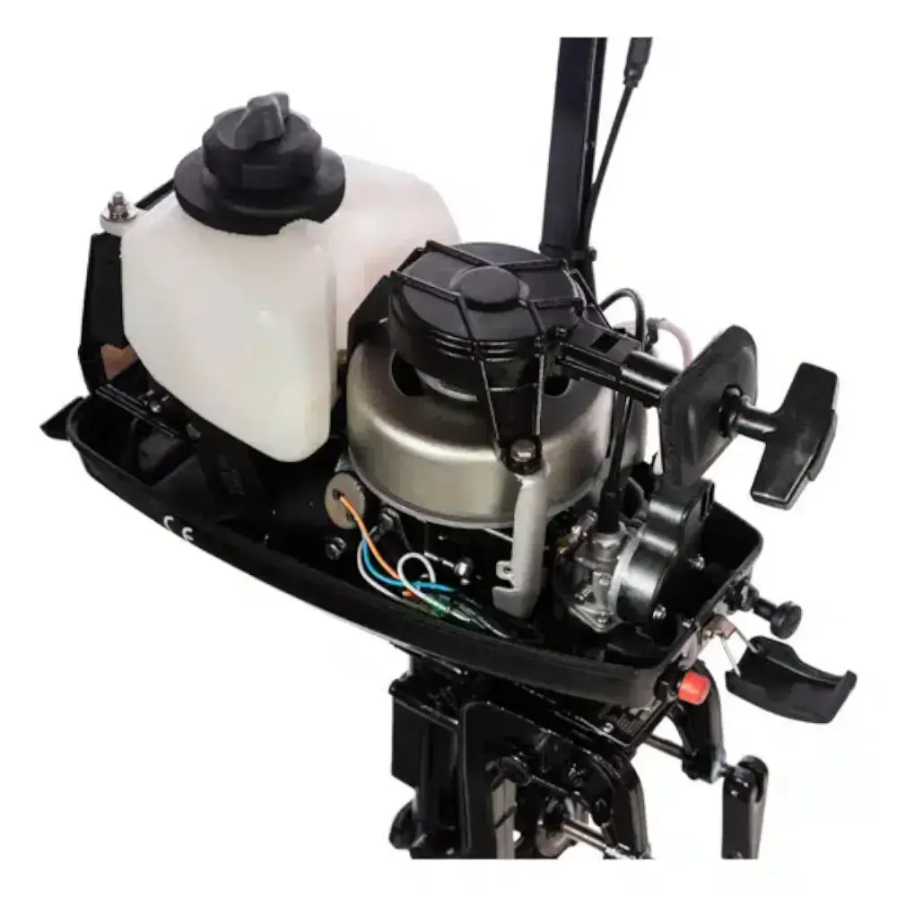 Motor de popa gasolina 2,6 HP 2 tempos TM2.6TS 750-014 Toyama — fotografia 12