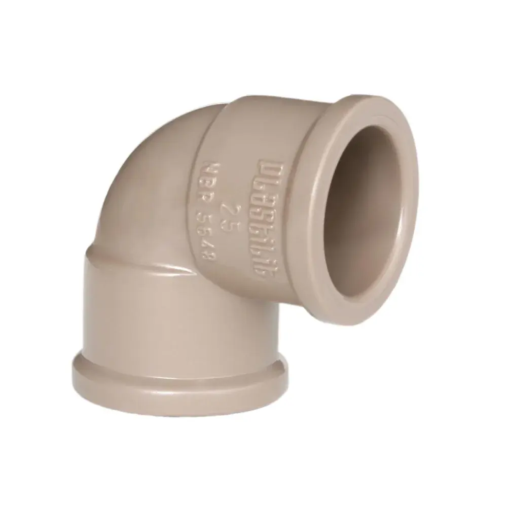 Joelho soldável Plastilit 90 graus 60MM — fotografia de referência