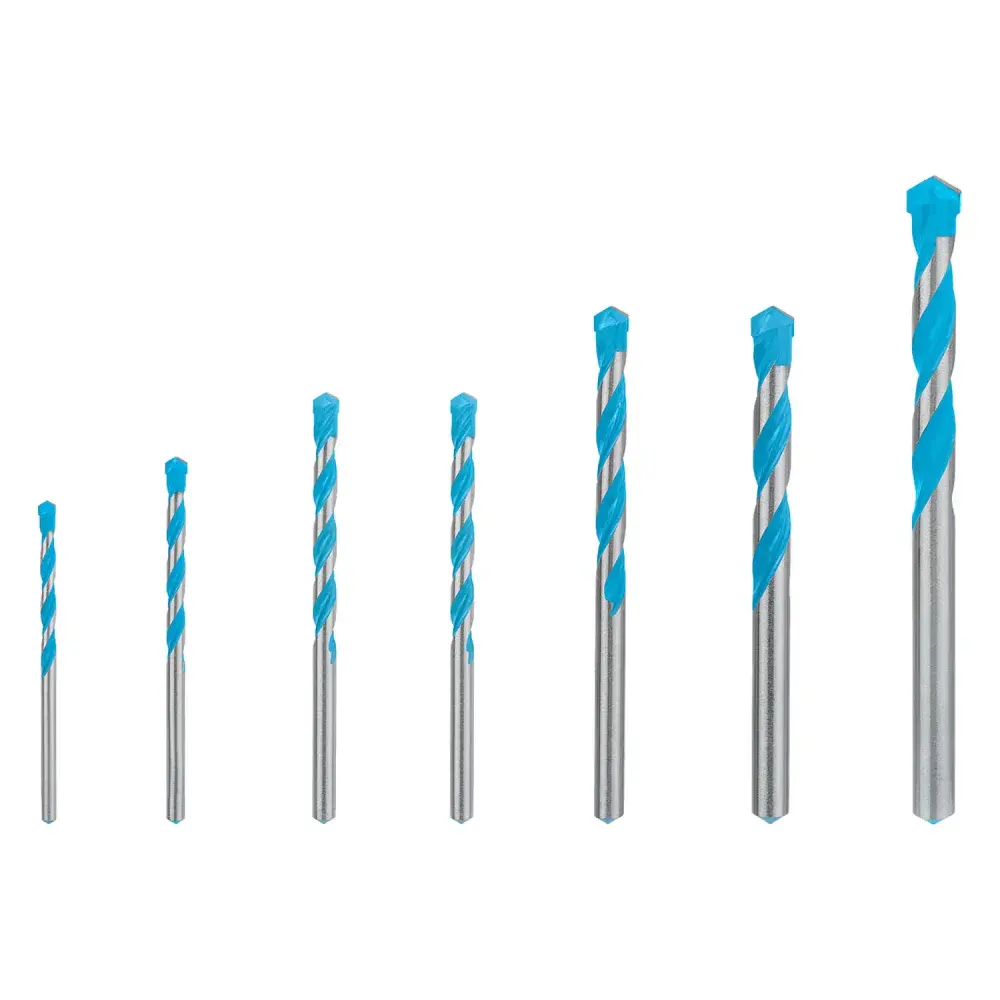 Jogo de broca multi construction 4 a 12 mm 7 peç Bosch — fotografia 6