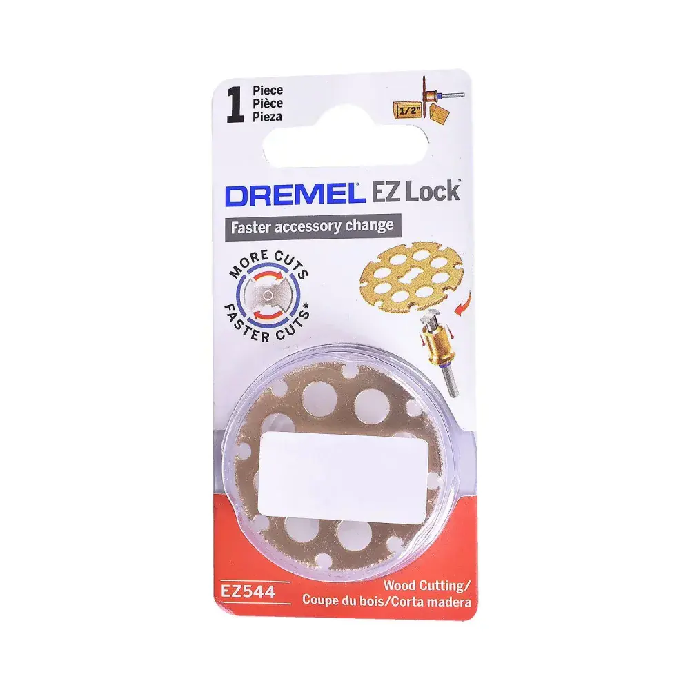 Disco de corte de carboneto para madeira 1.1/2 EZ544 Dremel — fotografia 10
