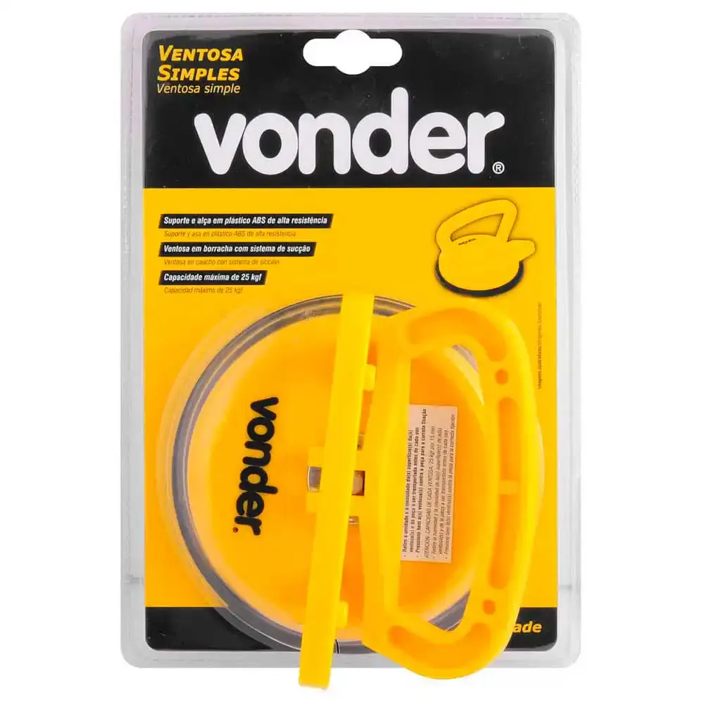 Ventosa simples capacidade 25 KG Vonder — fotografia 4