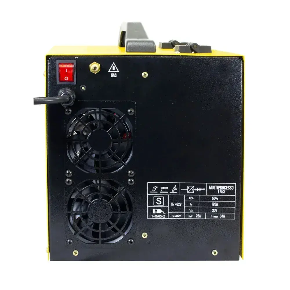 Máquina de solda multiprocesso 195I com tocha 220V V8 brasil — fotografia 10