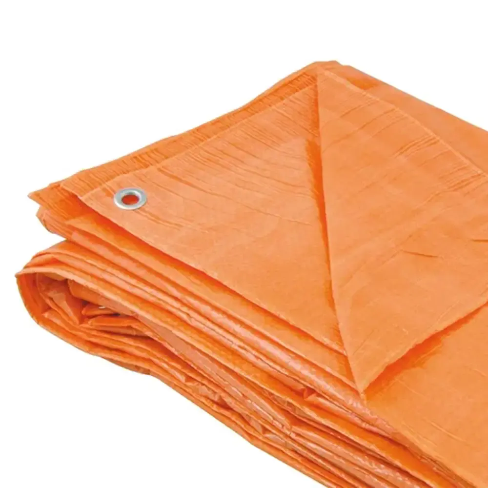 Lona 12 x 10 Metros 100 Micras Leve Laranja NOVE54 — fotografia 4