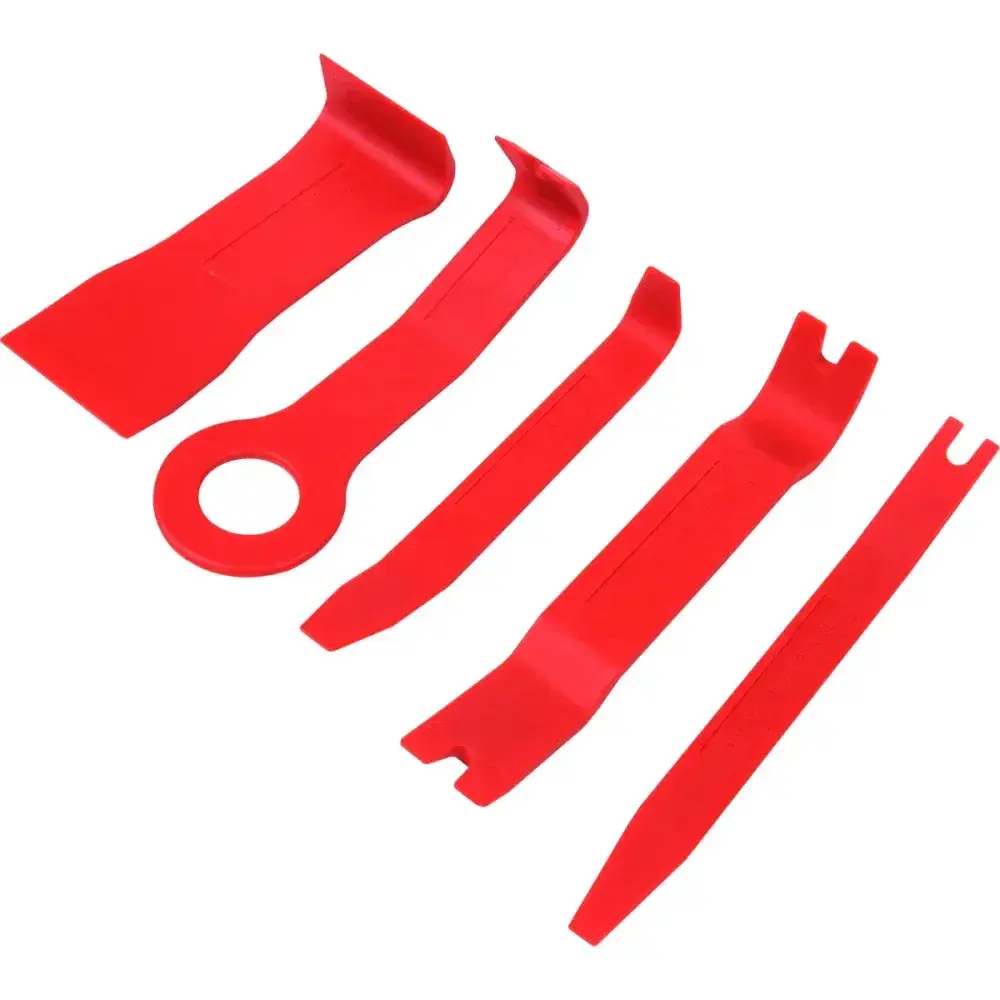 Sacador/espátula nylon para remover forro 5 peç Worker — fotografia 7