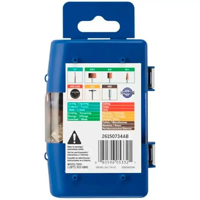 Kit de Acessórios para Mini Retífica Dremel com 16 Peças 734 p/ Metal DREMEL — fotografia 4