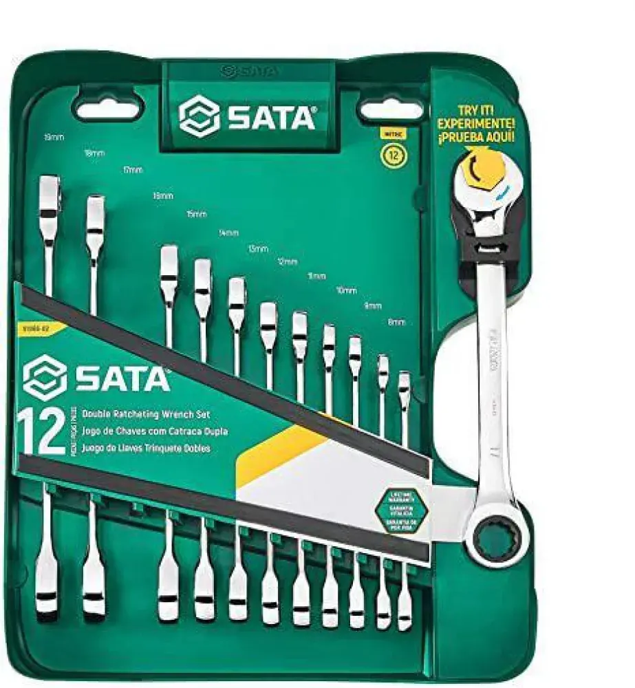 Jogo de chave combinada speedy 8-19MM 12 peç sata Belzer/sata — fotografia de referência