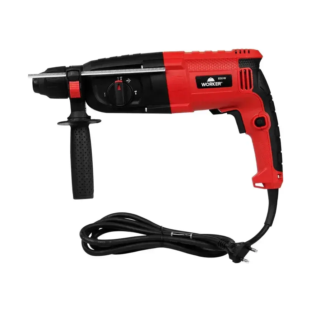 Martelete perfurador rompedor sds plus 850W 127V Worker — fotografia 7
