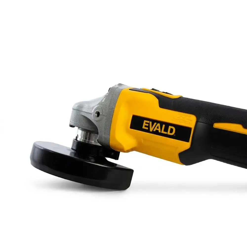 Esmerilhadeira angular 5 POL 21V brushless com 2 baterias 4,0AH e carregador bivolt EV-EV20V Evald — fotografia 7