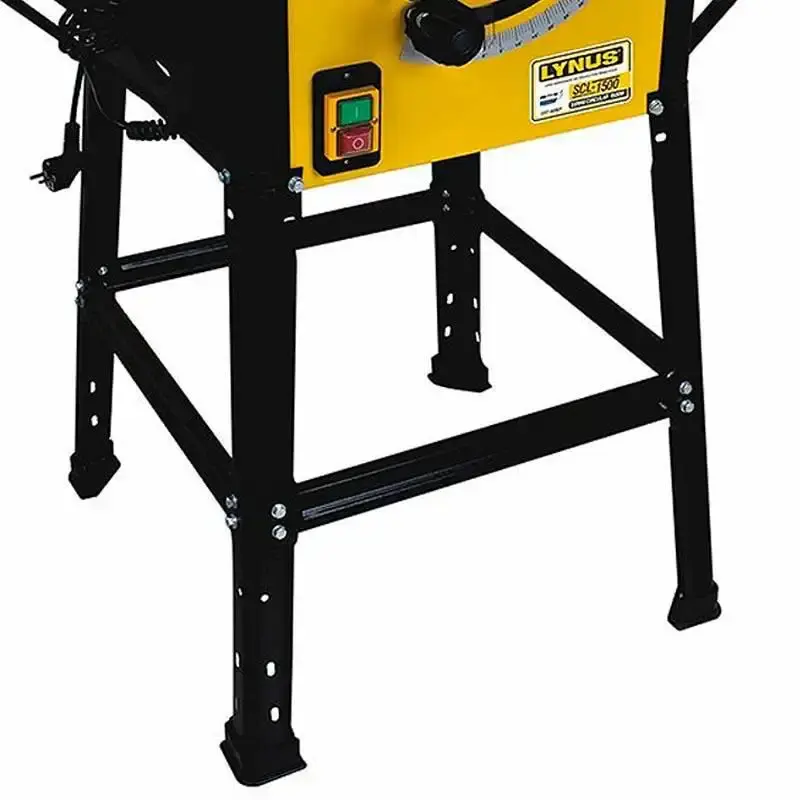 Serra circular de mesa 10 pol 1500W SCL-1500 Lynus 110 V — fotografia 4