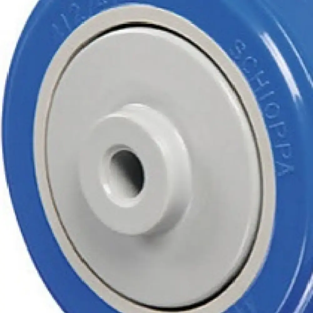 Roda 4 POL Azul 414 TPE 100 kg SCHIOPPA — fotografia 5