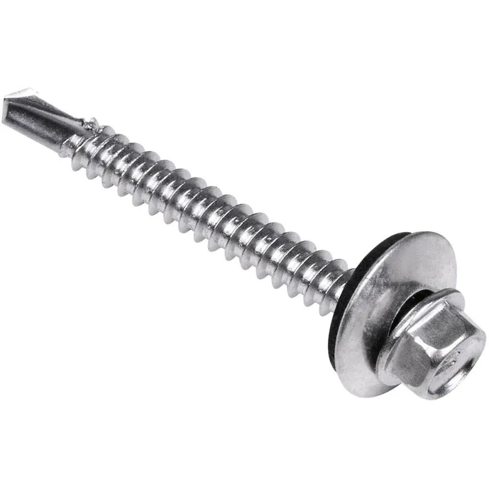 Parafuso ponta broca inox 5,5MMX1.1/2 300 peç Worker — fotografia 4