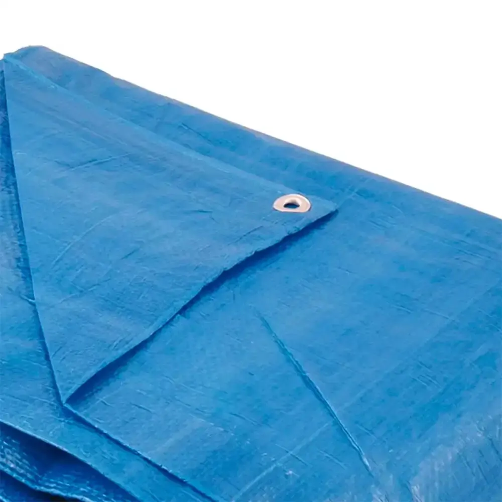 Lona 4 x 3 Metros 100 Micras Leve Azul NOVE54 — fotografia 3