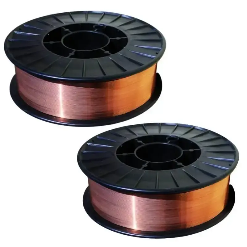 Arame p/ Solda MIG 0.8 MM Rolo 5 KG Capa a Capa Combo c/ 2 Unidades EVALD — fotografia de referência