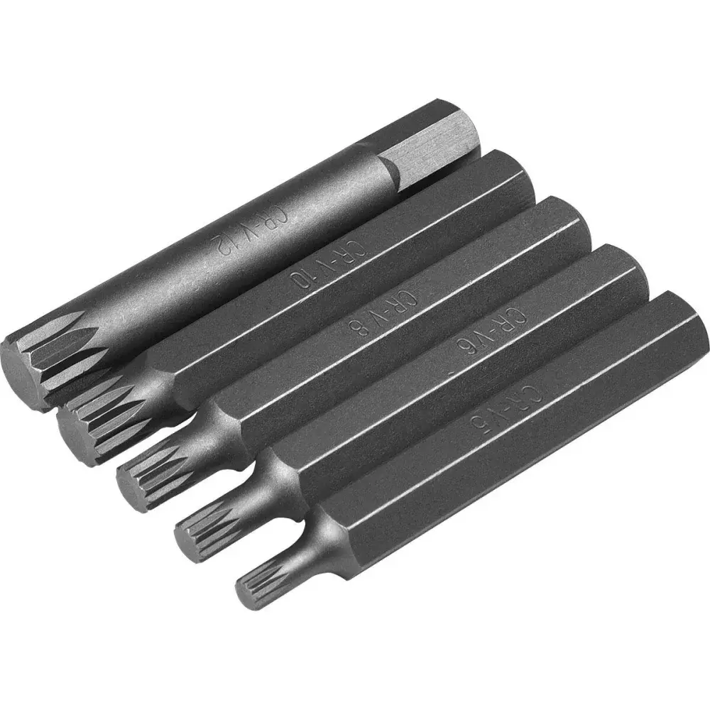 Jogo de bits allen multidentado e torx de 40 peç Worker — fotografia 3