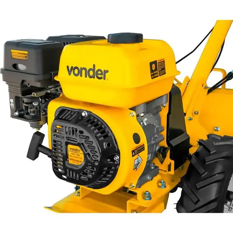 Motocultivador gasolina 7.0 HP 4T 212 CC para aviário rodas e enxadas MCV 700 Vonder — fotografia 6