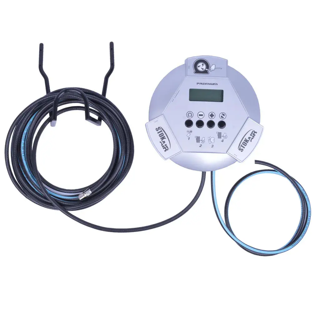 Calibrador de pneus premium 10M bivolt da stok air — fotografia de referência