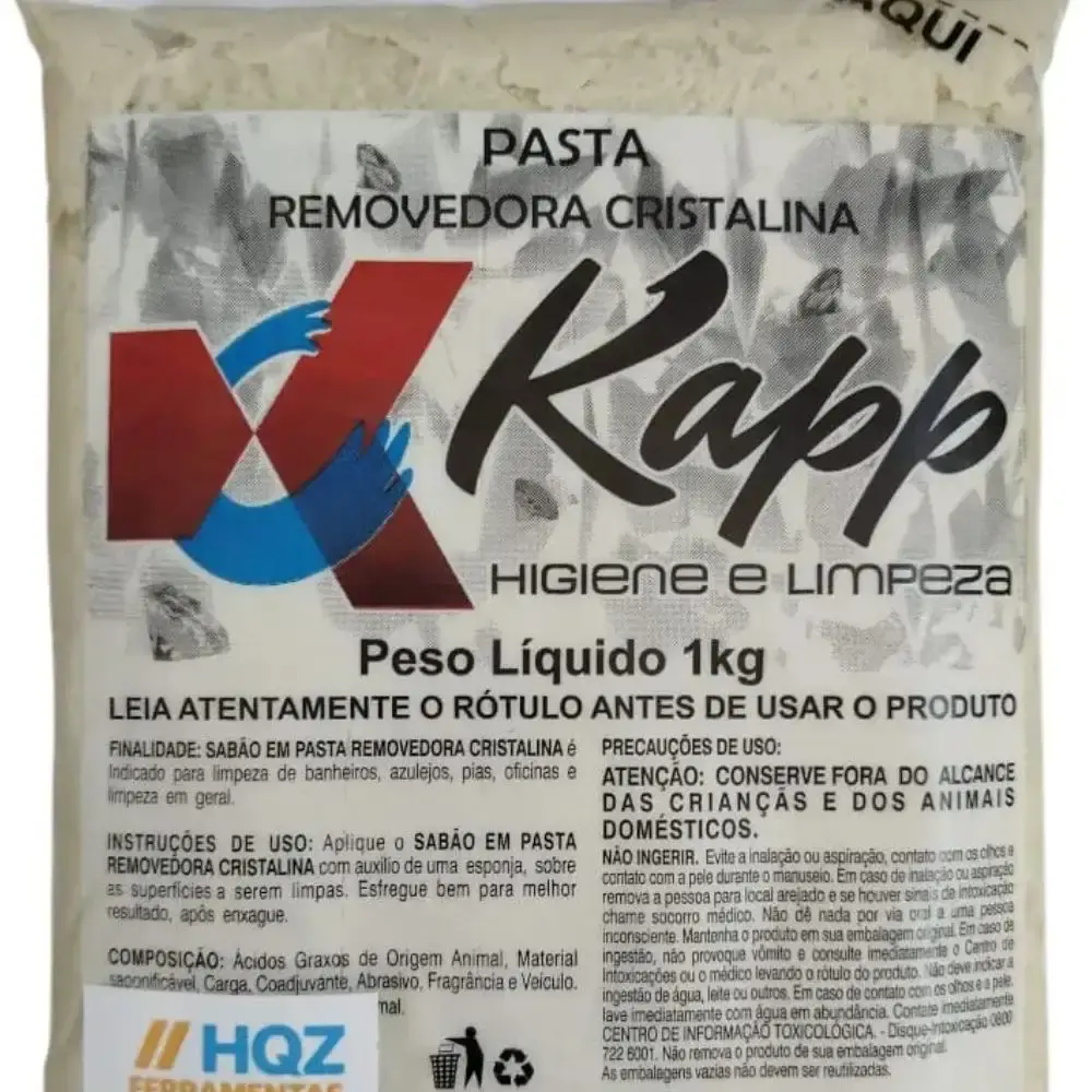 Pasta desengraxante para as mãos 1 kg Kapp — fotografia 3