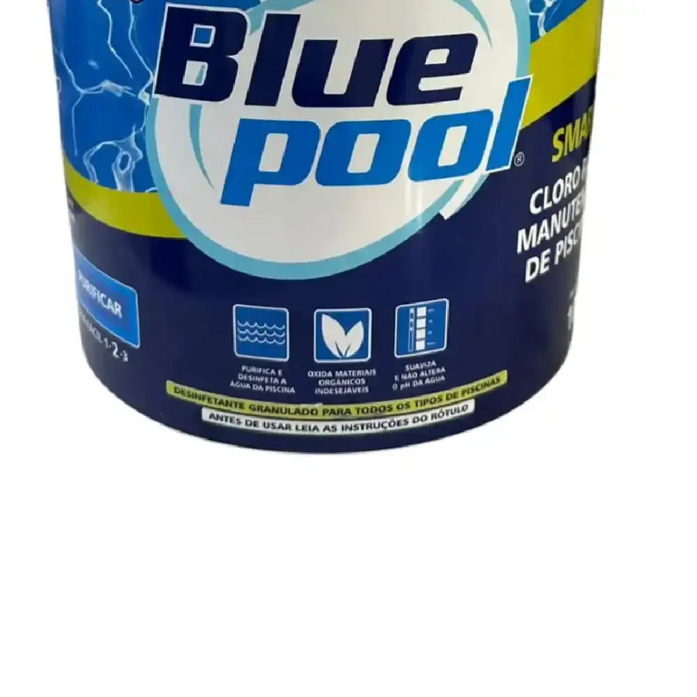 Cloro piscina balde 10KG smart 212035 Bluepool — fotografia 4