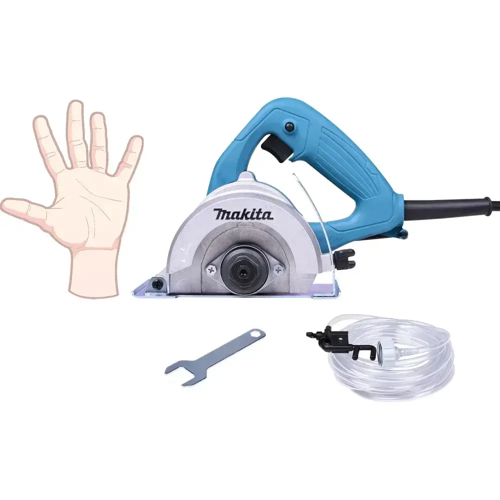 Kit serra mármore refrigeração 110MM 1300W 4100NH3 Makita 127V — fotografia 11