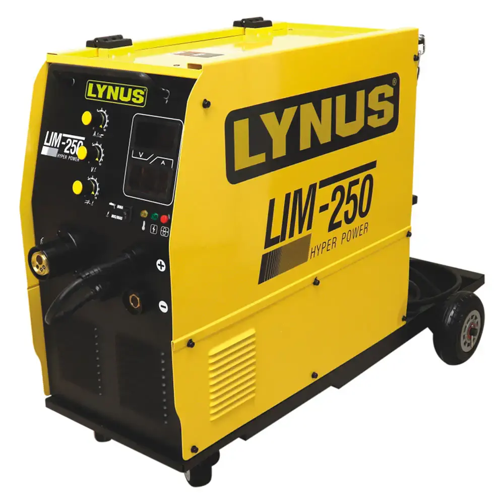 Solda multiprocessos mig/mag/mma/tig DC eletrodo LIM-250 bivolt 15605.7 Lynus