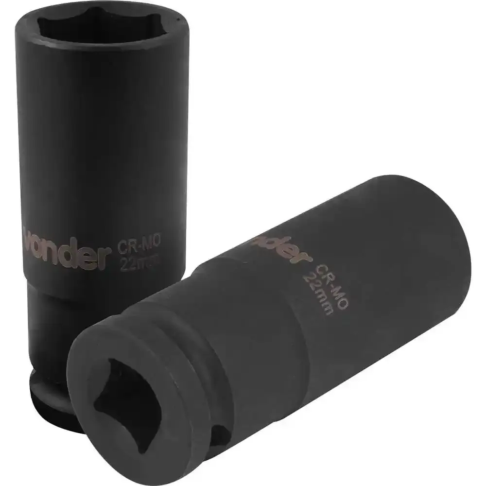Soquete sextavado longo de impacto 22MM 1/2POL Vonder — fotografia de referência