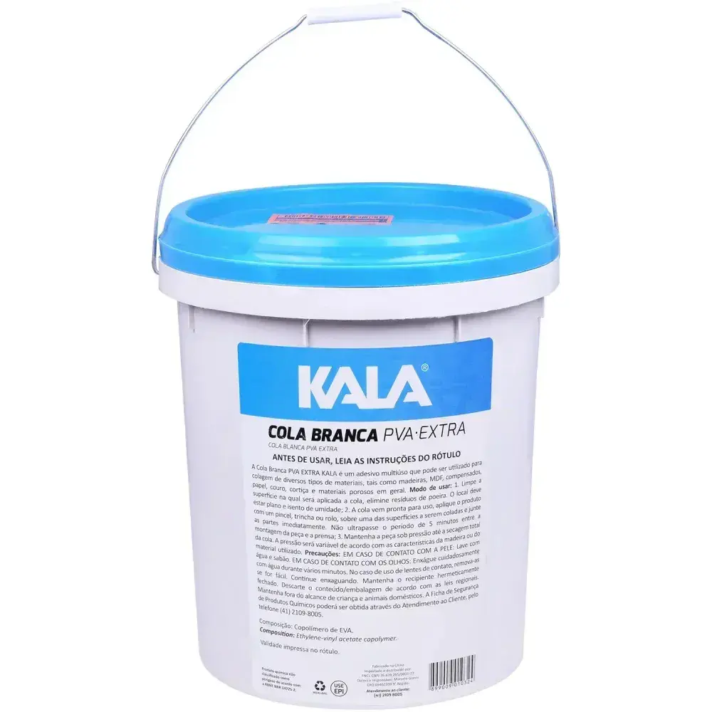 Adesivo cola branca pva extra Kala 20KG — fotografia 6