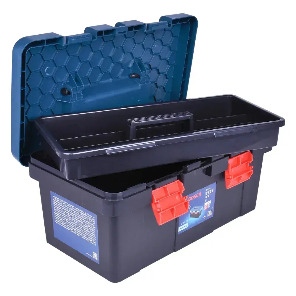 Caixa plástica para ferramentas 427 x 197 x 232 mm Bosch — fotografia 6
