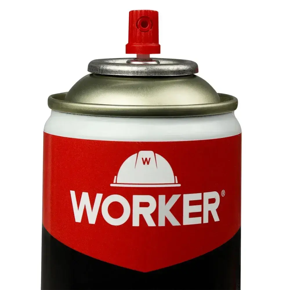 Grafite spray aerosol 218ML/130G 47597 Worker — fotografia 6