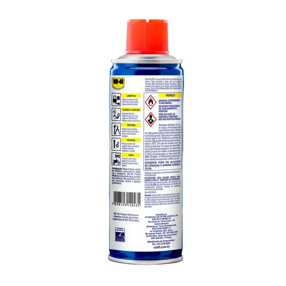 Multiuso tradicional aerosol 300ML Wd-40 6 un — fotografia 11