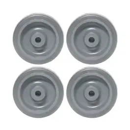 Roda 5 POL PVC até 75KG 4 unidades R312BPSM Schioppa — fotografia 2