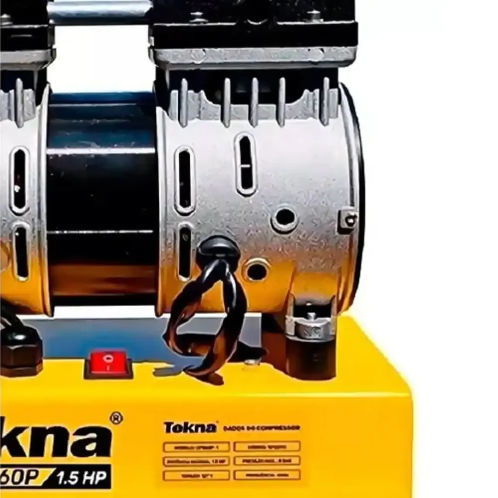 Compressor ar direto para poço artesiano 1,5HP isento de óleo 220V CSP60 Tekna 220 V — fotografia 5