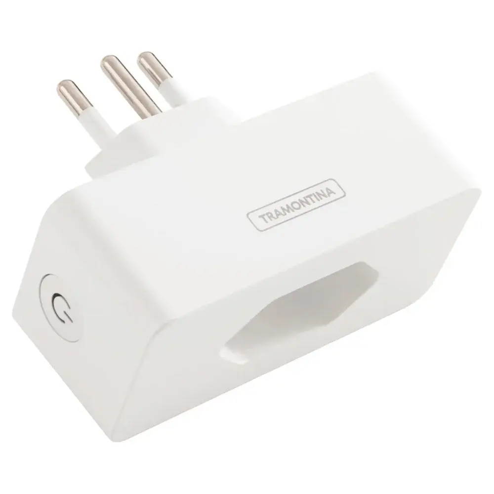 Plugue smart tomada 2P+T 10A 250 v Tramontina — fotografia 4