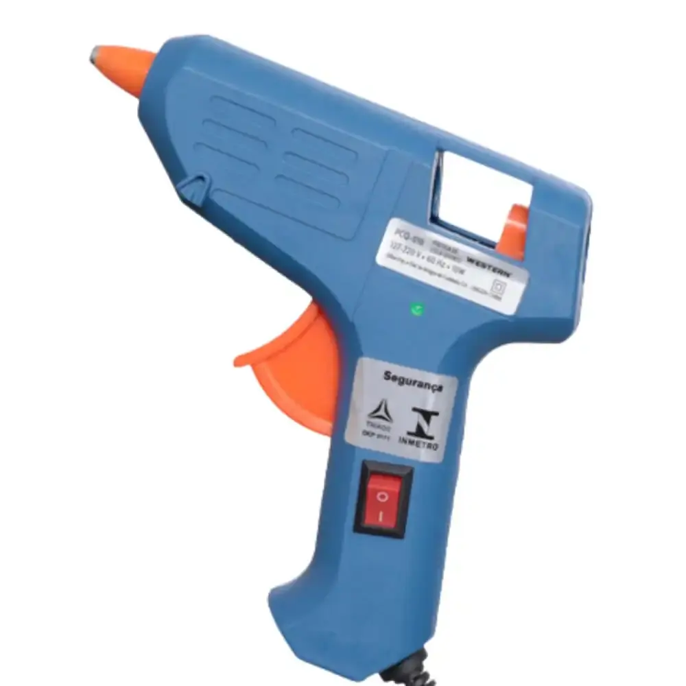 Pistola de cola quente 10W bivolt PCQ-010 Western — fotografia de referência