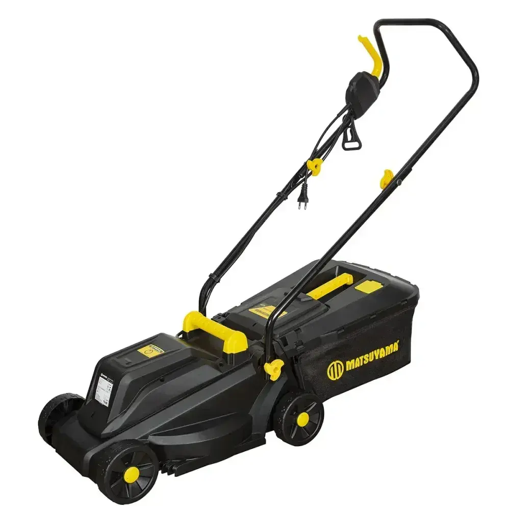 Cortador de grama elétrico 1200W 220V Matsuyama — fotografia 11
