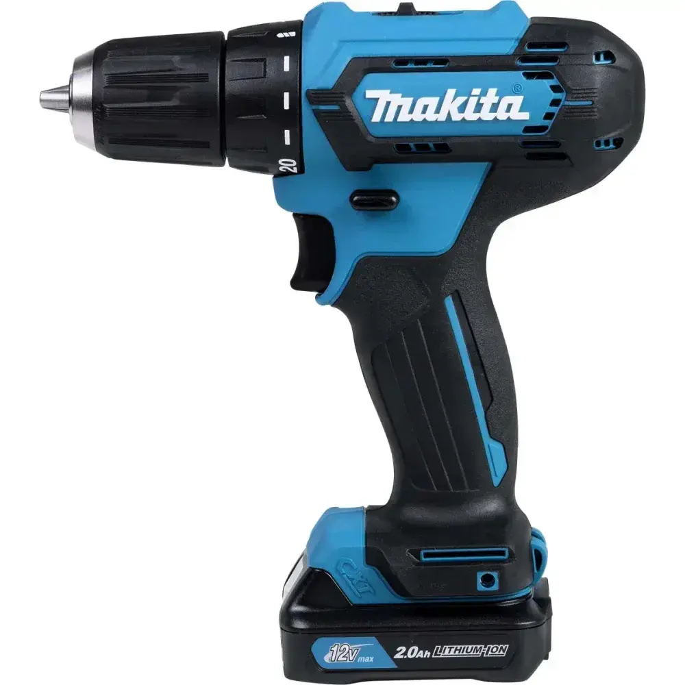 Kit furadeira e parafusadeira de impacto à bateria 12V biv Makita — fotografia 8