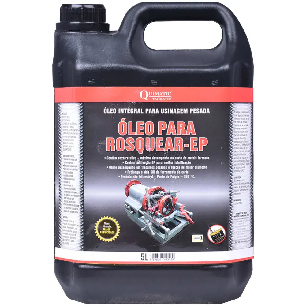 Óleo para rosquear-ep quimatic - 5L - quimatic tapmatic