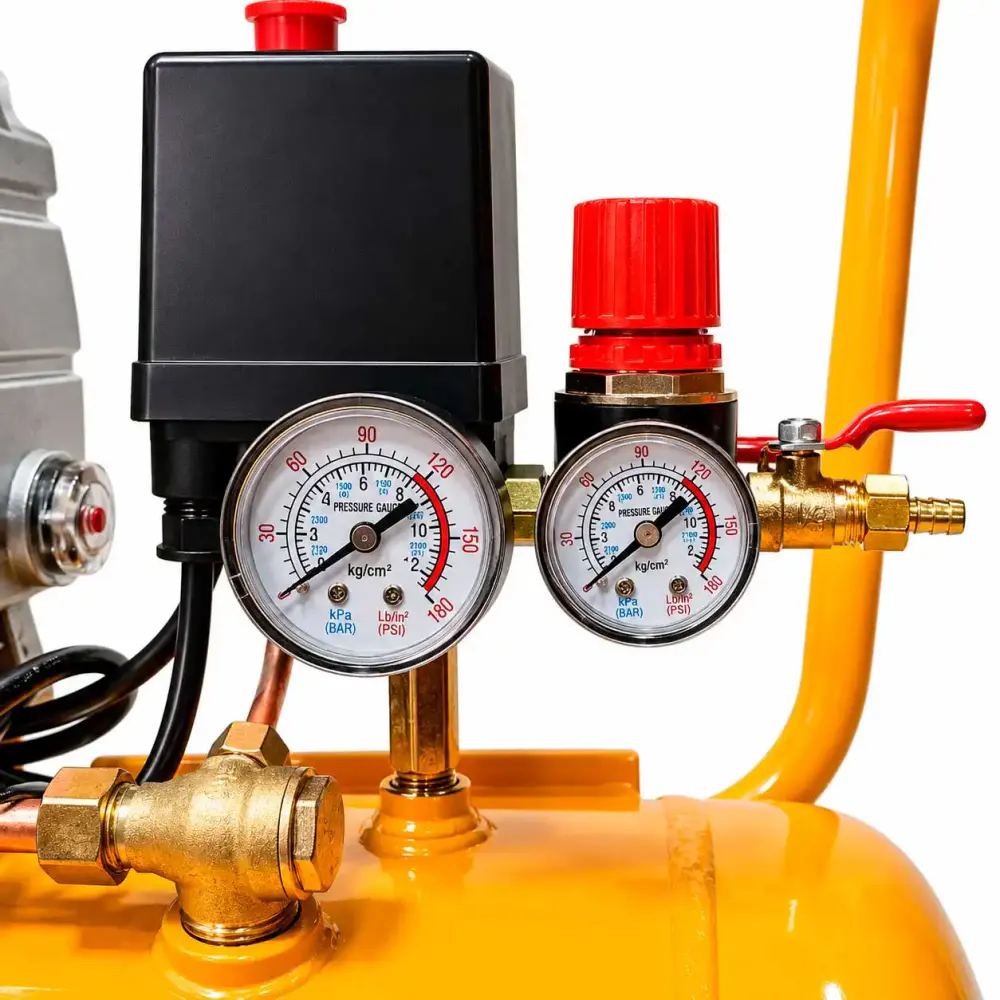 Compressor port. lub 8,6 PES 2,0HP 50L evald tractor Compbrasil 110 V — fotografia 6