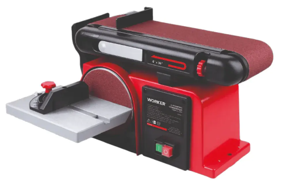 Lixadeira combinada cinta e lixa 375W bivolt Worker