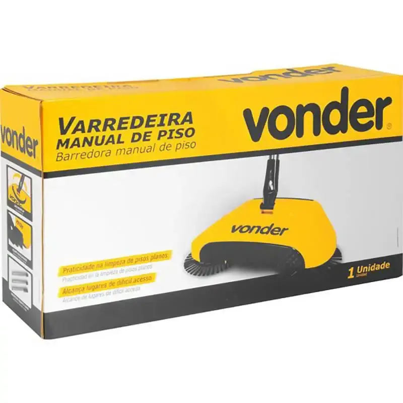 Varredeira manual de piso uso doméstico Vonder — fotografia 8