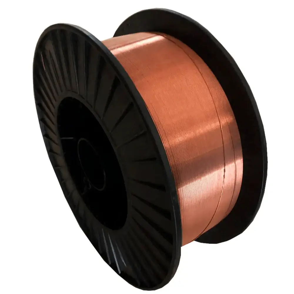 Arame para solda mig 0.9 MM rolo plástico 15 KG ER70S-6 Evald — fotografia 4