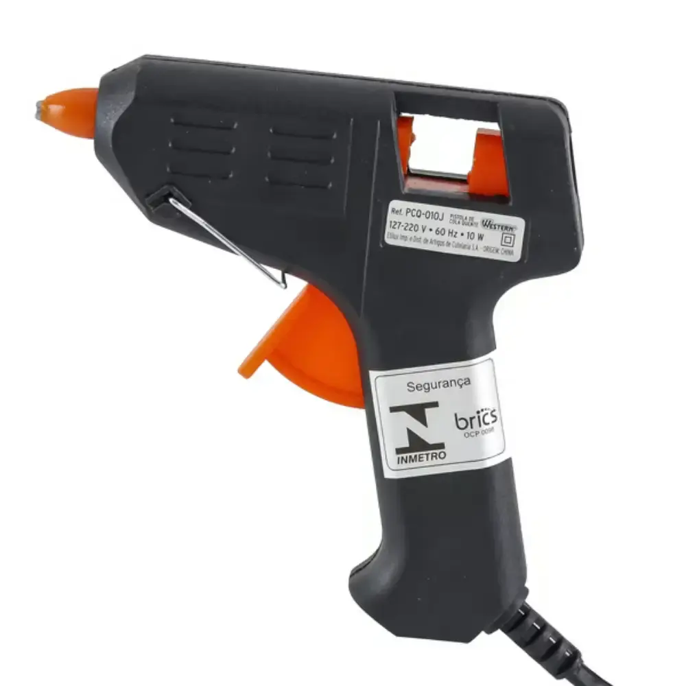 Pistola para cola quente 10W bivolt PCQ010J Western — fotografia 3