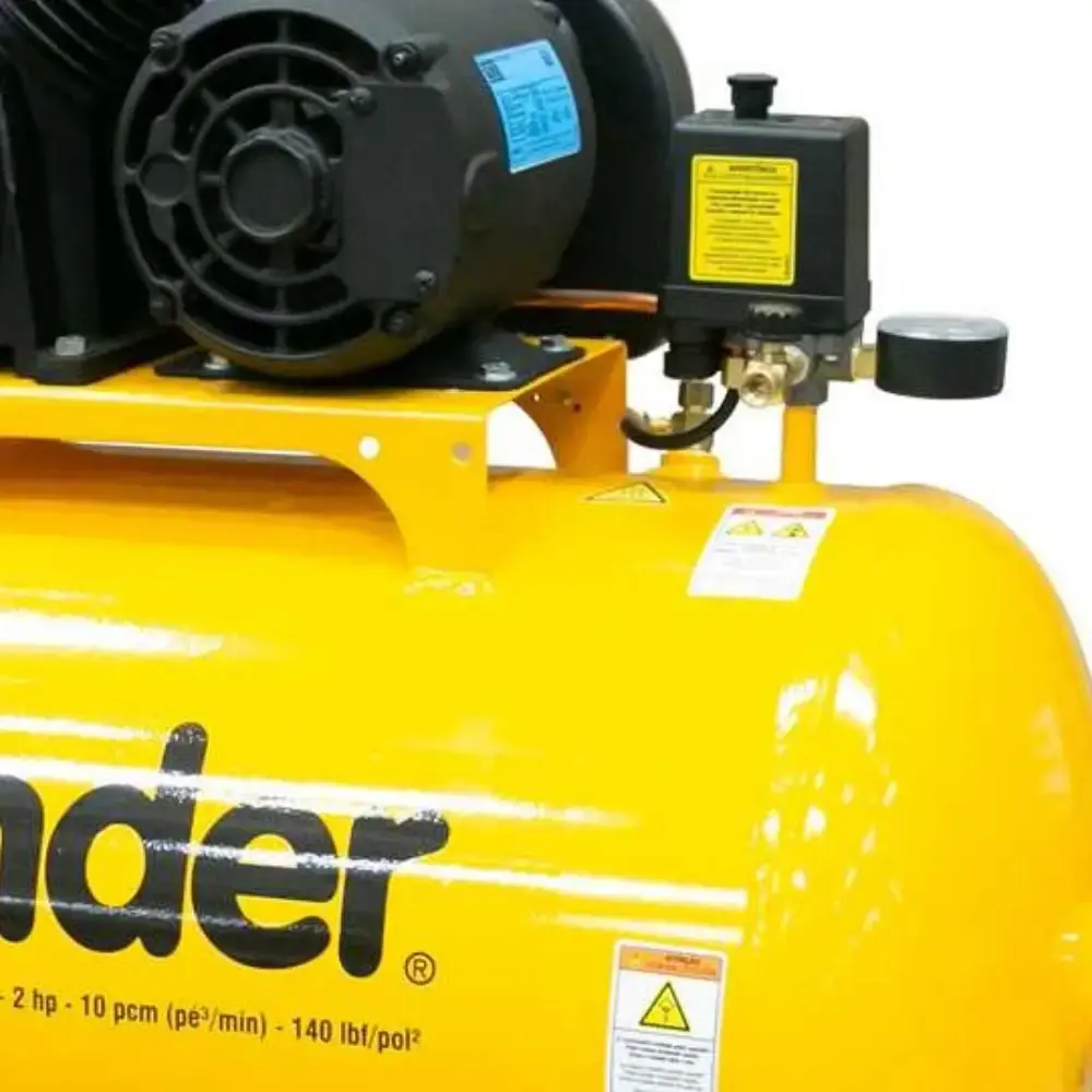 Compressor de ar VDCSV-10/100 trifásico Vonder — fotografia 5