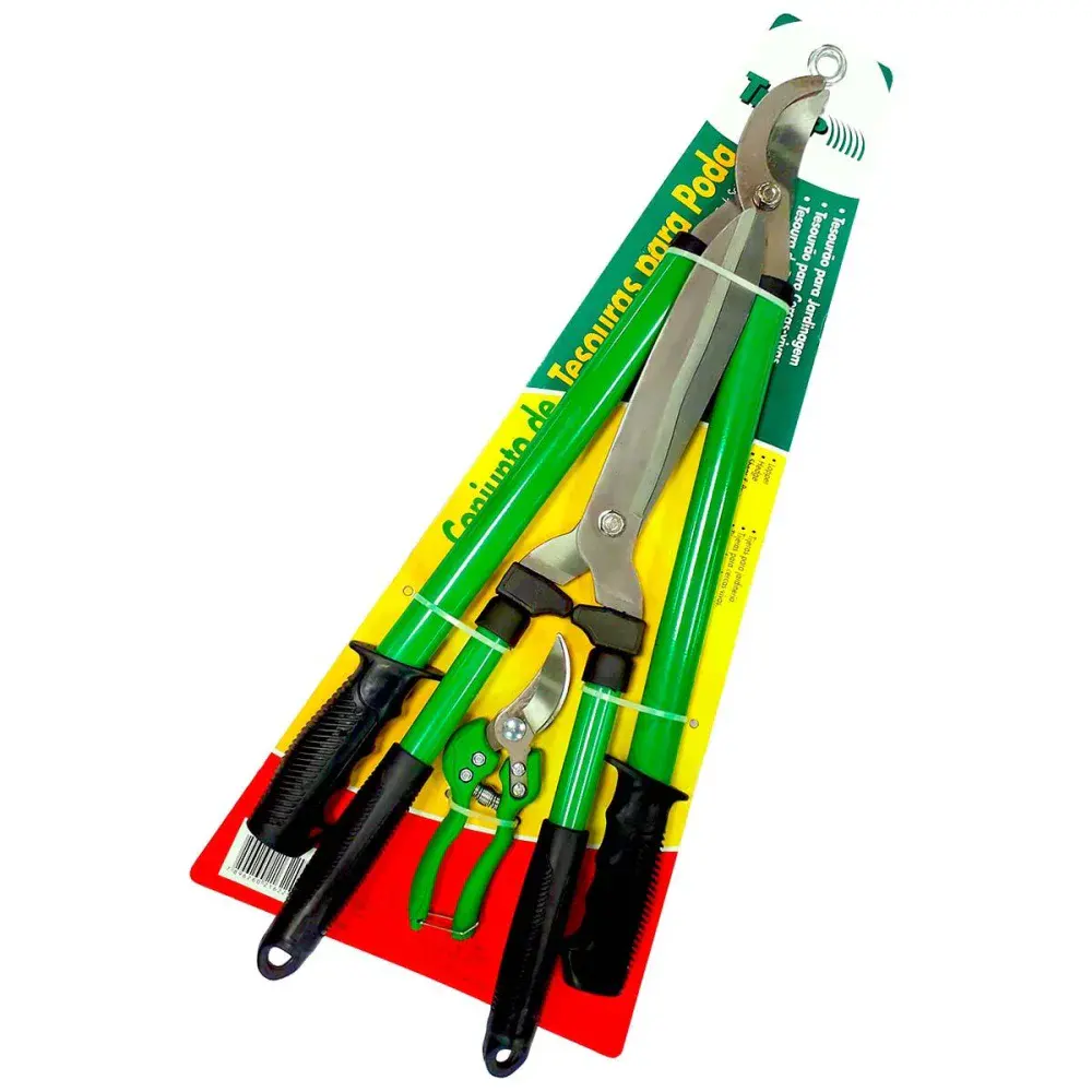 Conjunto de tesouras para poda 3 peç TS-27002 Trapp — fotografia de referência