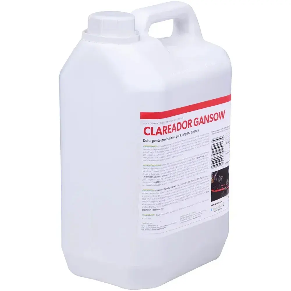 Clareador gansow 5 litros limpeza pesada SBN61841 ipc soteco — fotografia 6