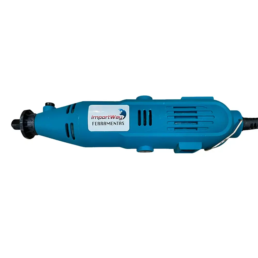 Micro retifica com maleta e kit 160 peças iwkmr ImportWay 110 V — fotografia 3