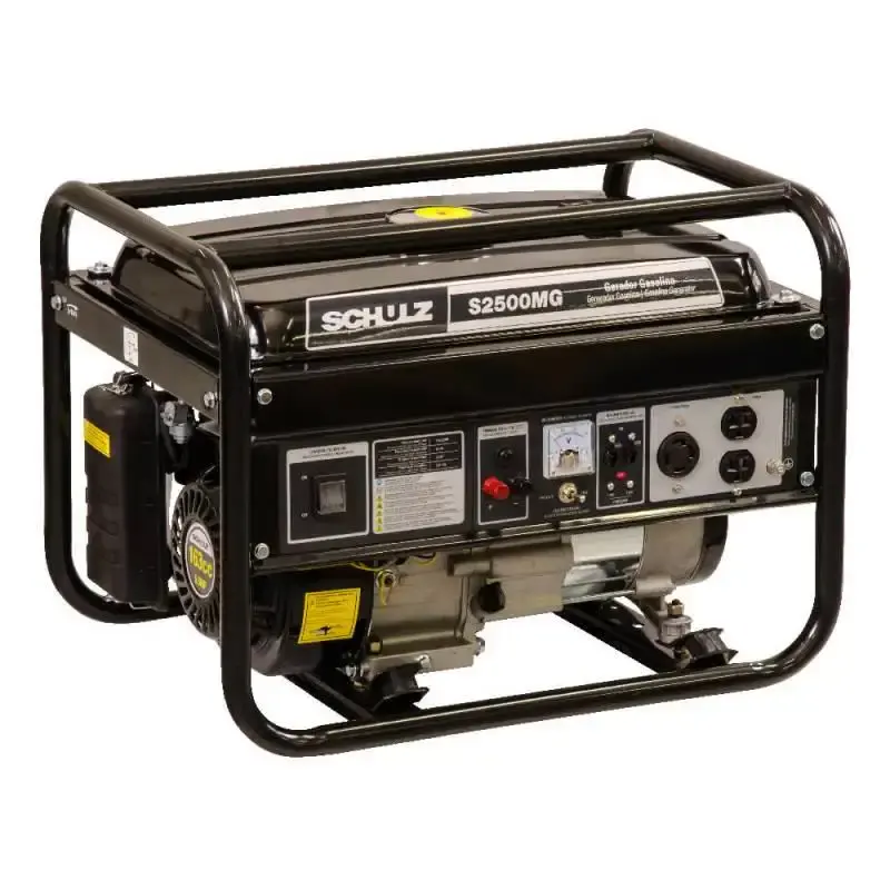 Gerador de energia à gasolina 2.2 KVA 4T S2500 MG bivolt monofásico Schulz — fotografia de referência