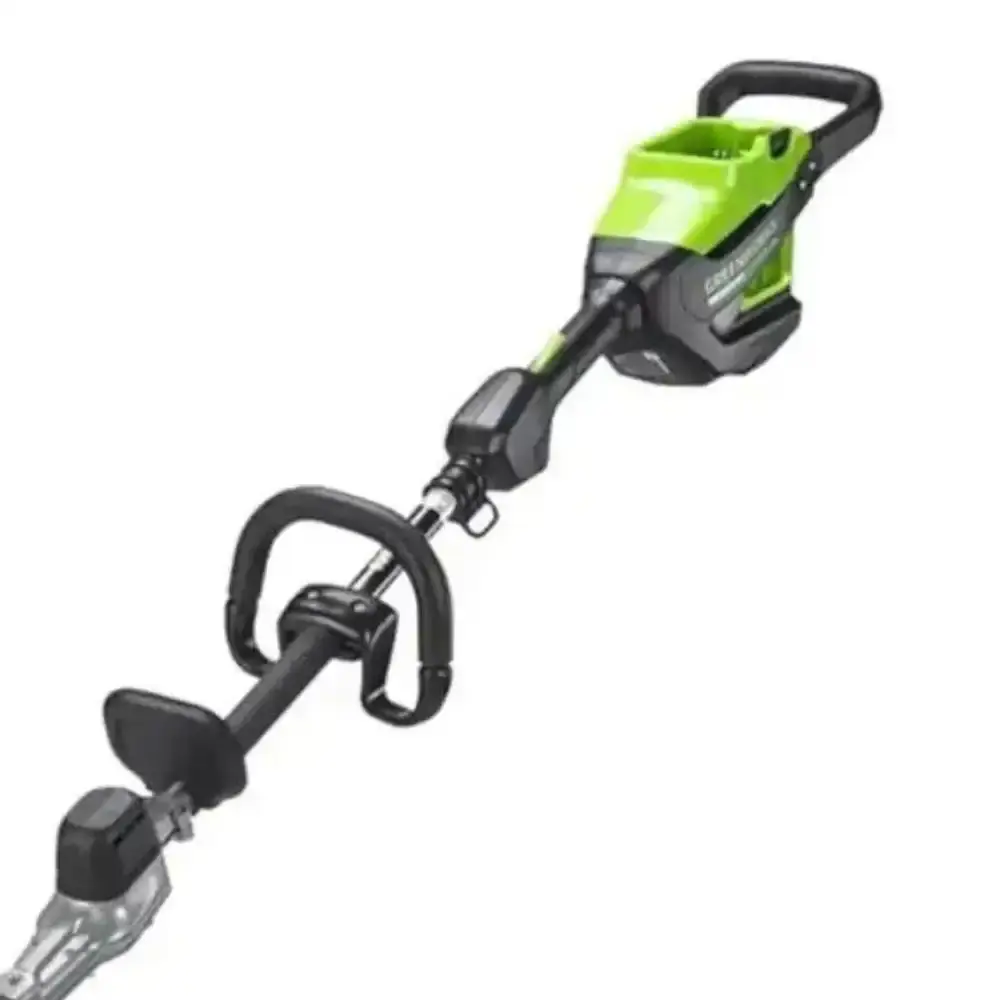Aparador de cerca viva 82V + bateria 4,0AH + carregador bivolt Greenworks — fotografia 3