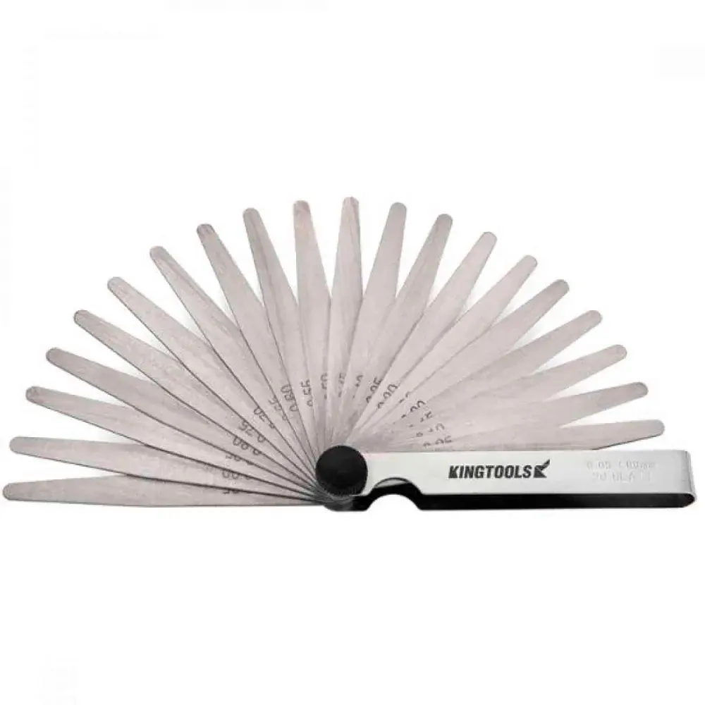 Calibradores de folga 32 lâminas kingtools 0,03 a 1MM King Tools — fotografia de referência