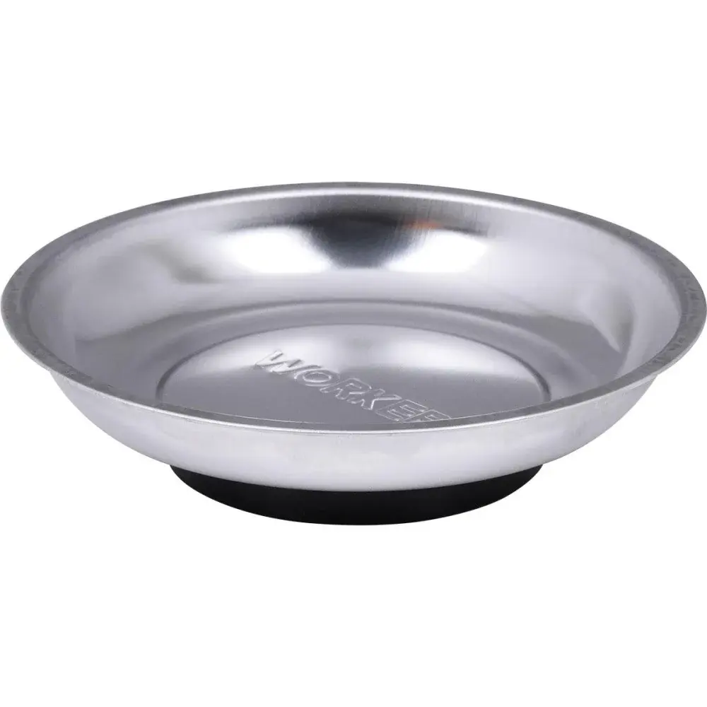 Bandeja magnética redonda em aço inoxidável 148MM Worker