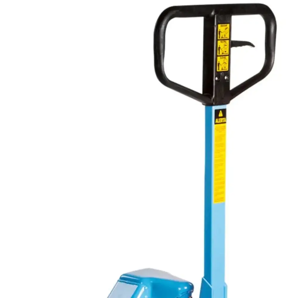 Paleteira transpalete manual 530 MM 3.000 KG roda dupla TM3000 RTN Paletrans — fotografia 2
